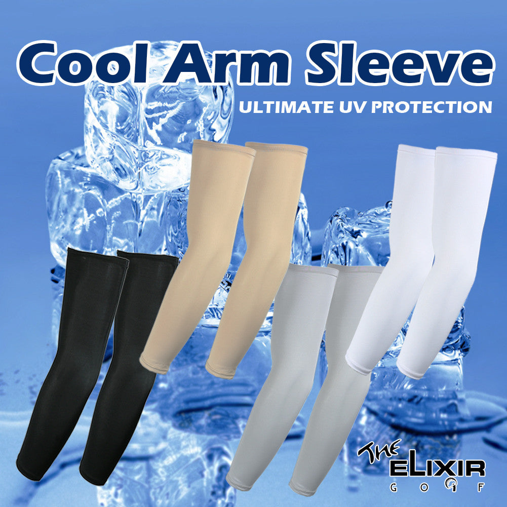 The Elixir Compression Arm Sleeve (Full Length) UV Protective Anti-slip Arm  Cover (Pack of 6 Pairs)