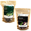 FREENONG 100% Natural Organic Pure Korean Bitter Melon (80g) & Jerusalem Artichoke (150g) Tea Set for Detox Antioxidant Health Tea, Gut Health Tea Drink Beverage, No Sugar Caffeine